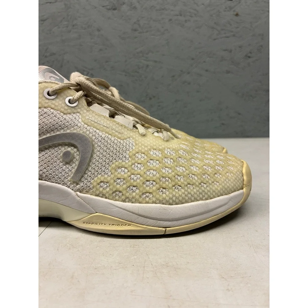 Head Revolt Pro 3.0 Tennis Shoes Performance Womens Size 9 White Cream Sneakers